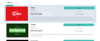 Extended Review Table